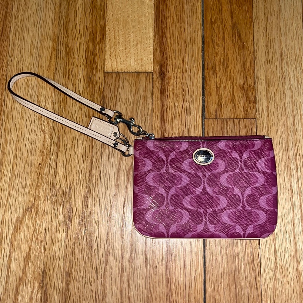 Coach wristlet